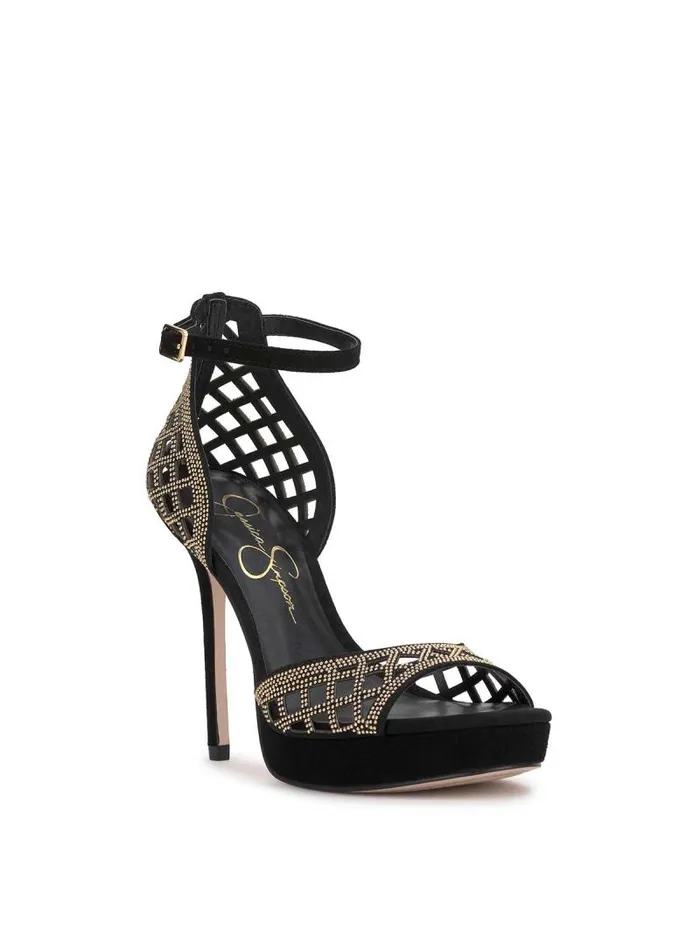 Women Jessica Simpson Platforms Herora Platform Sandal In Black