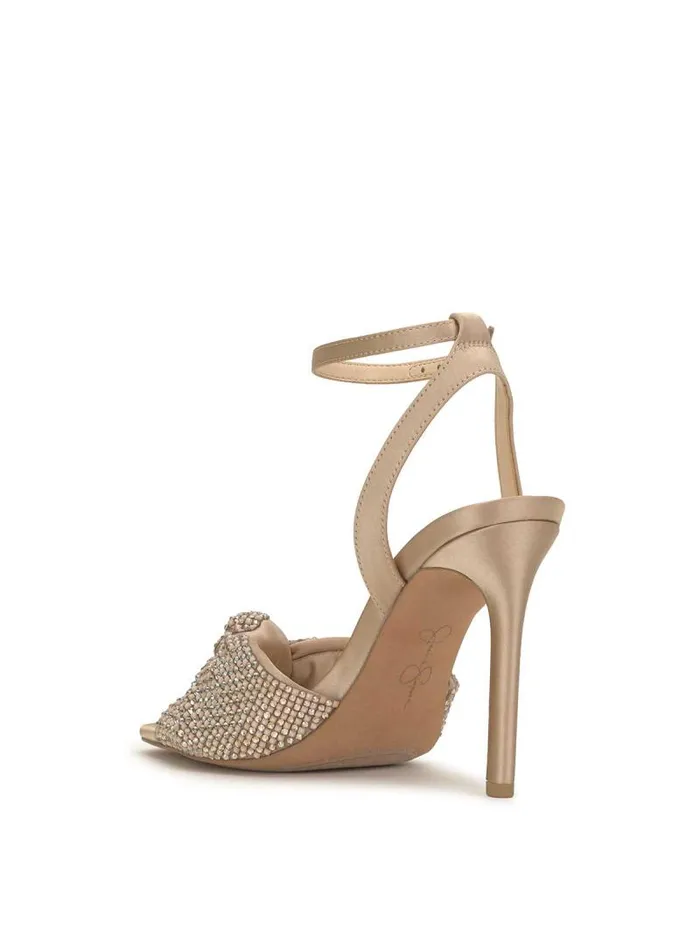 Women Jessica Simpson Sandals Ohela High Heel In Gold