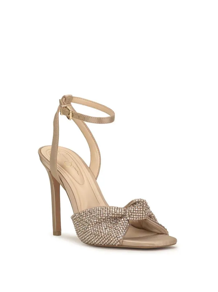 Women Jessica Simpson Sandals Ohela High Heel In Gold