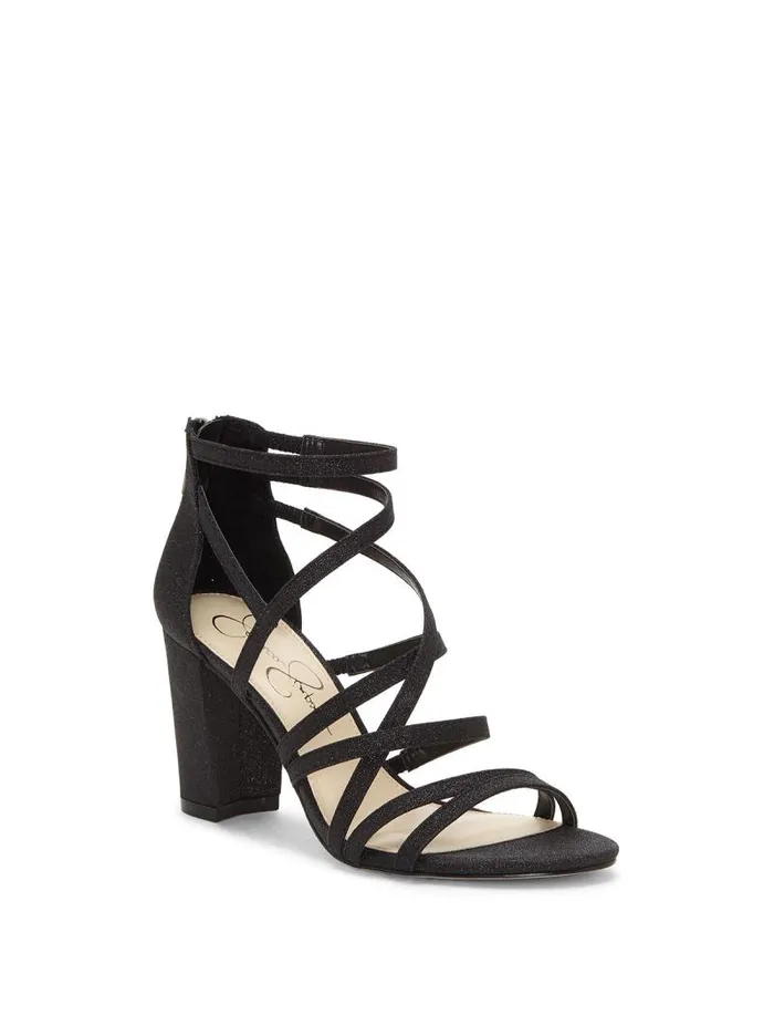 Women Jessica Simpson Sandals Stassey Sandal In Black