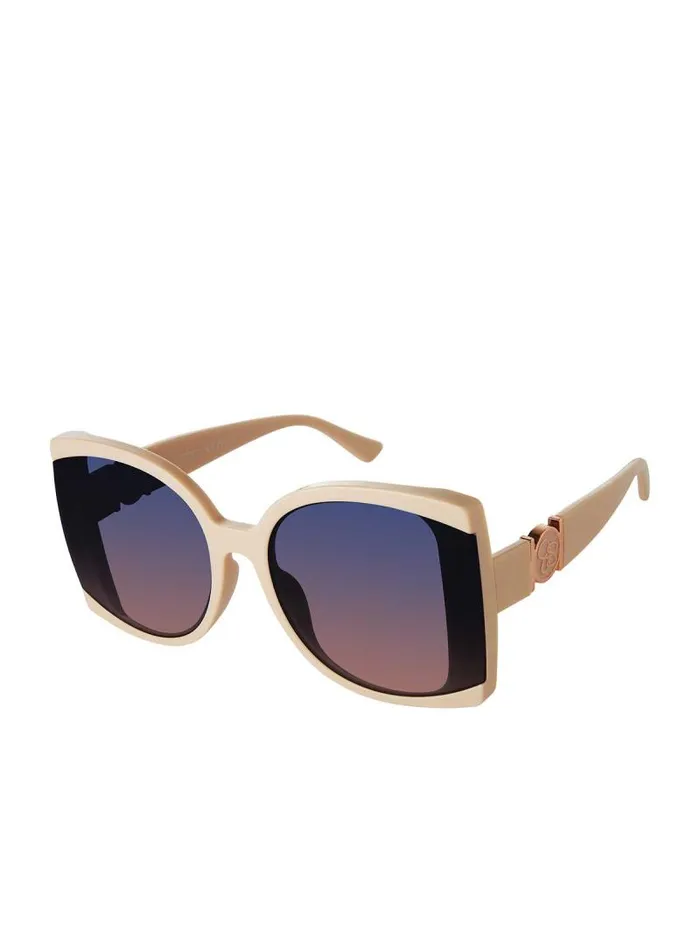Women Jessica Simpson Sunglasses Square Sunglasses In Nude