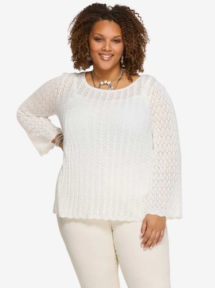 Women Jessica Simpson Tops and Tees Dreamer Top In Gardenia