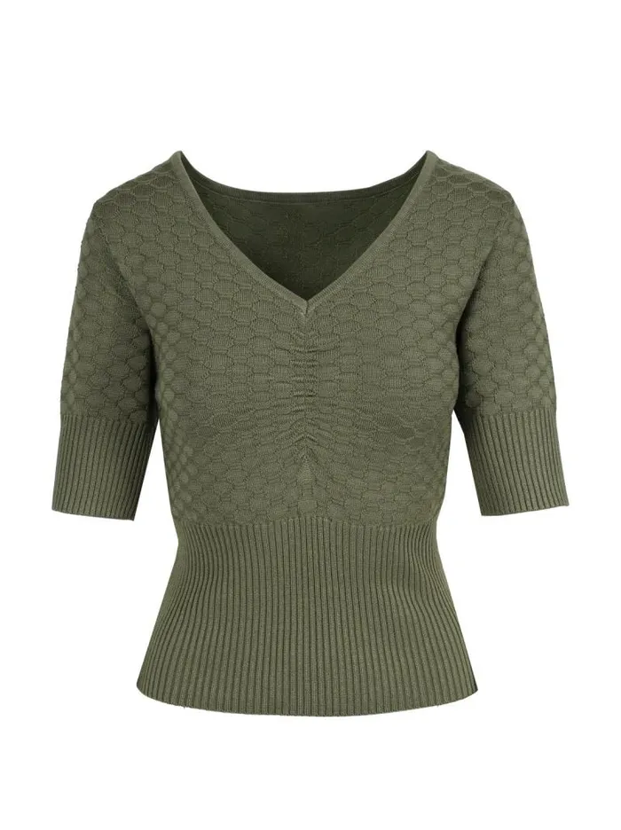 Women Jessica Simpson Tops and Tees Imani Top In Bronze Green