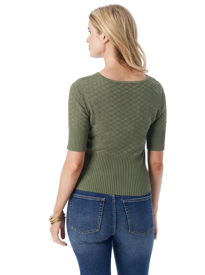 Women Jessica Simpson Tops and Tees Imani Top In Bronze Green