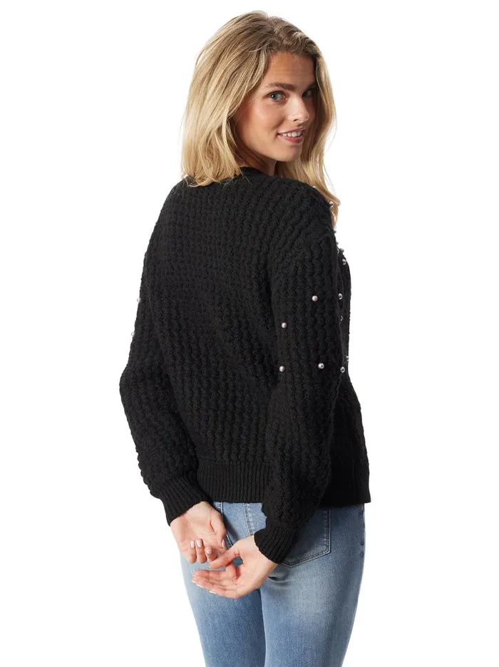 Women Jessica Simpson Tops and Tees Kamari Sweater In Black