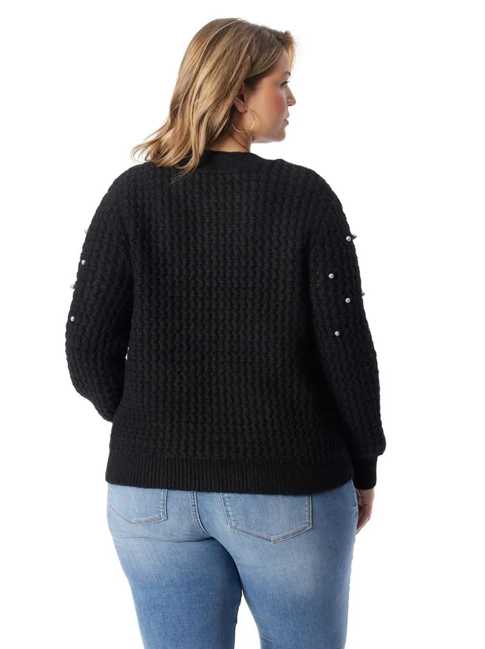Women Jessica Simpson Tops and Tees Kamari Sweater In Black