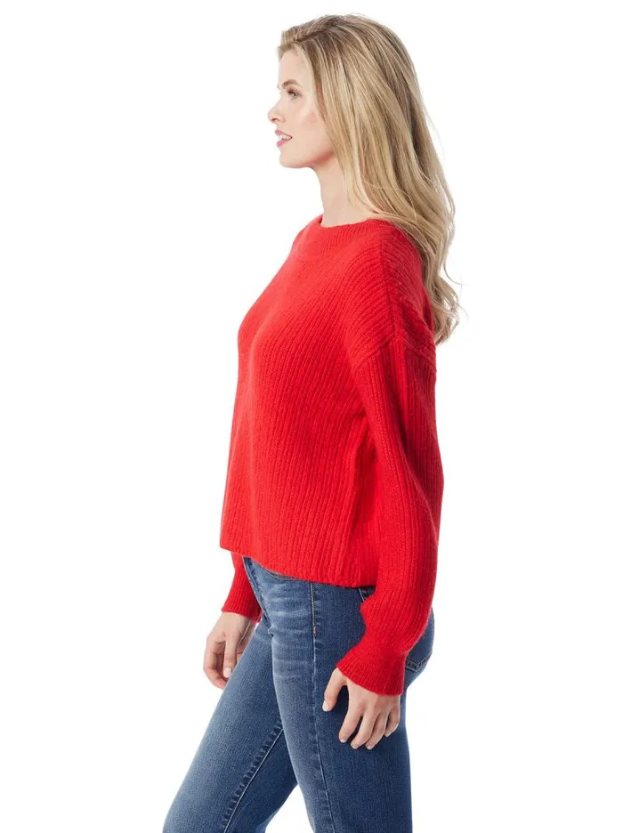 Women Jessica Simpson Tops and Tees Portia Sweater In Goji Berry