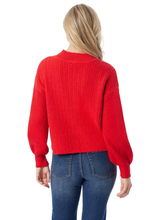 Women Jessica Simpson Tops and Tees Portia Sweater In Goji Berry