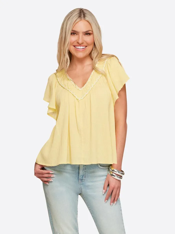 Women Jessica Simpson Tops and Tees Serenity Top In Sundress