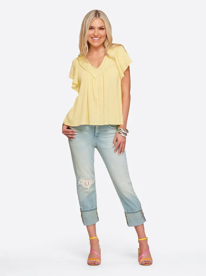 Women Jessica Simpson Tops and Tees Serenity Top In Sundress