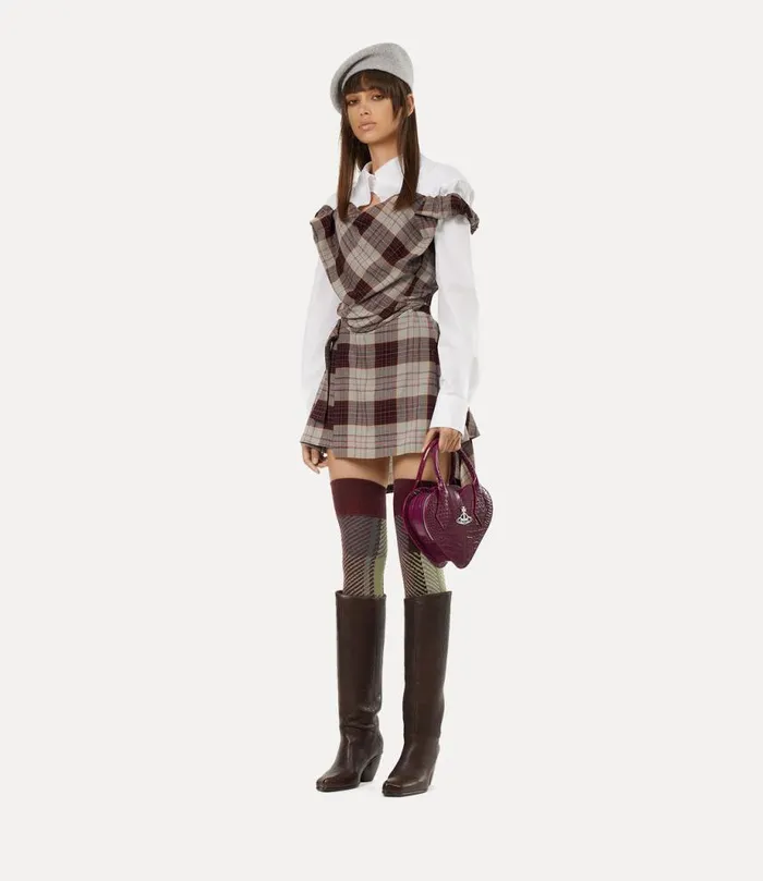 Women Josephine Heart Crossbody Bag Purple Vivienne Westwood Crossbody Bags Women Josephine Heart Crossbody Bag Purple Vivienne Westwood Crossbody Bags