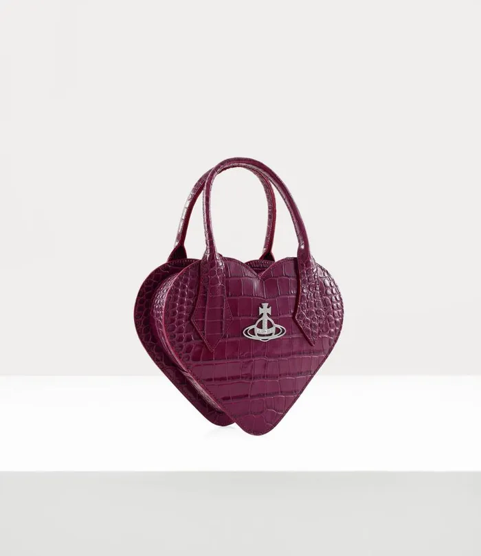 Women Josephine Heart Crossbody Bag Purple Vivienne Westwood Crossbody Bags Women Josephine Heart Crossbody Bag Purple Vivienne Westwood Crossbody Bags