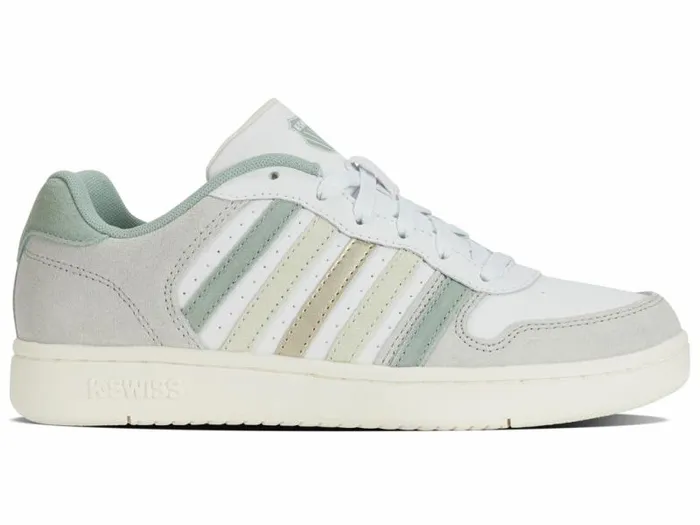 Women KSwiss Lifestyle COURT PALISADES Whitecanary Greenfrosty Greenchampagne Gold Women KSwiss Lifestyle COURT PALISADES Whitecanary Greenfrosty Greenchampagne Gold