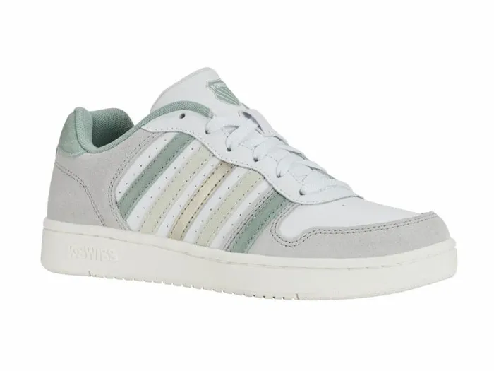 Women KSwiss Lifestyle COURT PALISADES Whitecanary Greenfrosty Greenchampagne Gold
