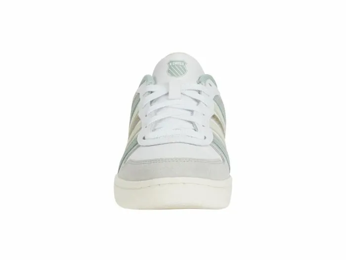 Women KSwiss Lifestyle COURT PALISADES Whitecanary Greenfrosty Greenchampagne Gold