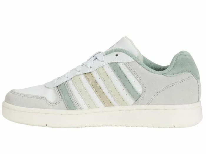 Women KSwiss Lifestyle COURT PALISADES Whitecanary Greenfrosty Greenchampagne Gold