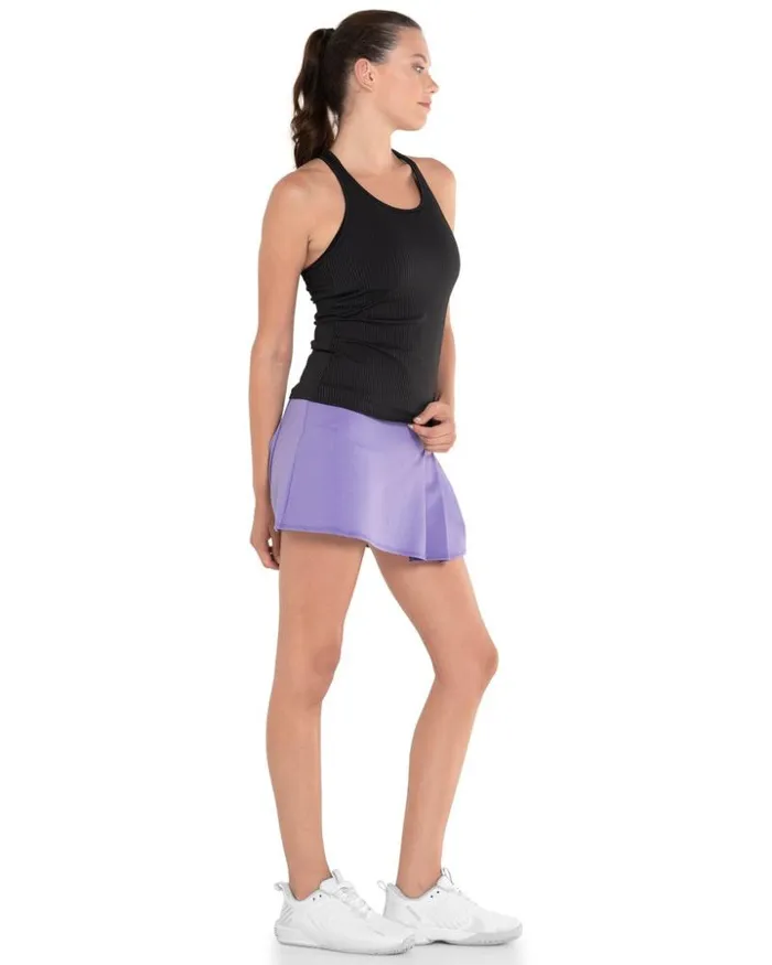 Women KSwiss Tennis RIB TANK WBRA Black