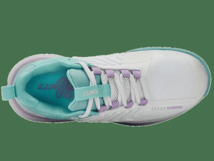 Women KSwiss Tennis ULTRASHOT 3 Brilliant Whiteangel Bluesheer Lilac