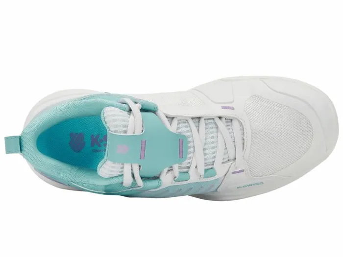 Women KSwiss Tennis ULTRASHOT 3 Brilliant Whiteangel Bluesheer Lilac