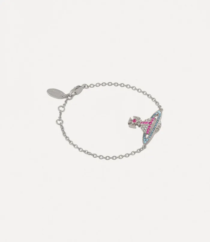 Women Kika Bracelet Platinumcrystalfuchsiaindicolitecrystal Vivienne Westwood Bracelets Women Kika Bracelet Platinumcrystalfuchsiaindicolitecrystal Vivienne Westwood Bracelets