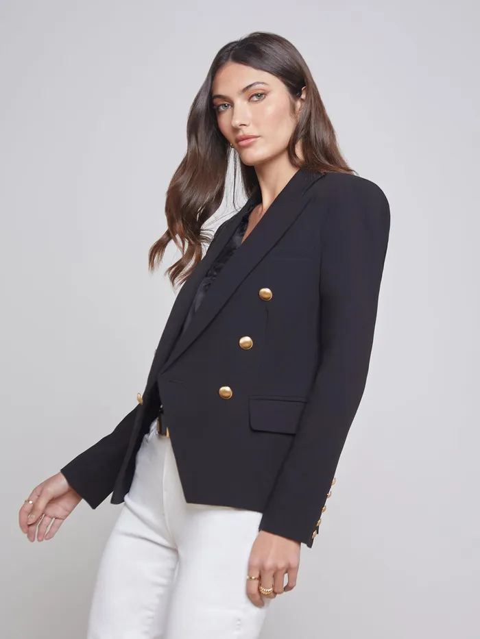 Women L039Agence Blazers and Jackets New Kenzie Blazer Black Women L039Agence Blazers and Jackets New Kenzie Blazer Black