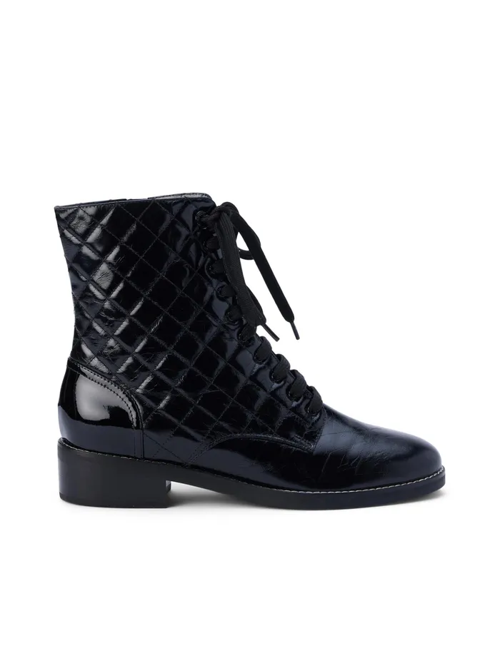 Women L039Agence Boots and Booties New Desiree Patent Leather Boot Black Patent Women L039Agence Boots and Booties New Desiree Patent Leather Boot Black Patent