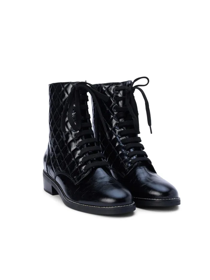 Women L039Agence Boots and Booties New Desiree Patent Leather Boot Black Patent Women L039Agence Boots and Booties New Desiree Patent Leather Boot Black Patent