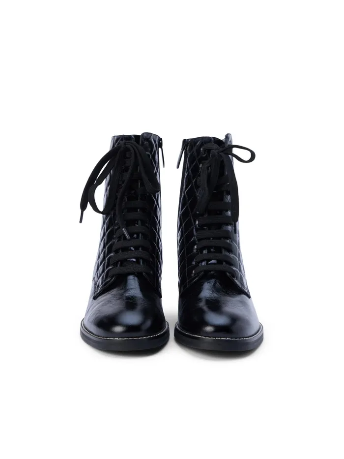 Women L039Agence Boots and Booties New Desiree Patent Leather Boot Black Patent Women L039Agence Boots and Booties New Desiree Patent Leather Boot Black Patent