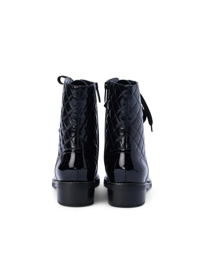 Women L039Agence Boots and Booties New Desiree Patent Leather Boot Black Patent Women L039Agence Boots and Booties New Desiree Patent Leather Boot Black Patent