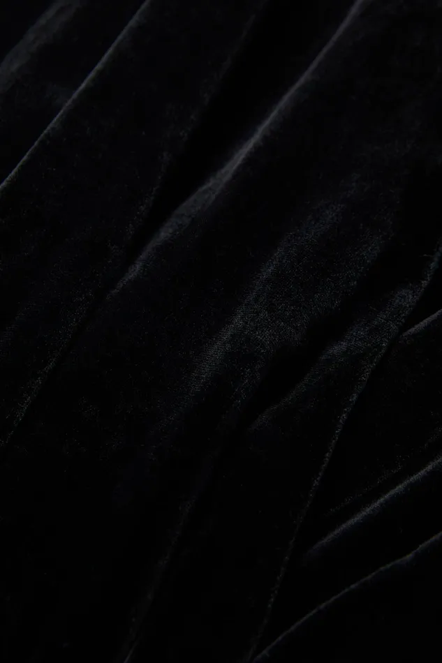 Women L039Agence Dresses and Jumpsuits Seren Velvet Cutout Dress Black Women L039Agence Dresses and Jumpsuits Seren Velvet Cutout Dress Black