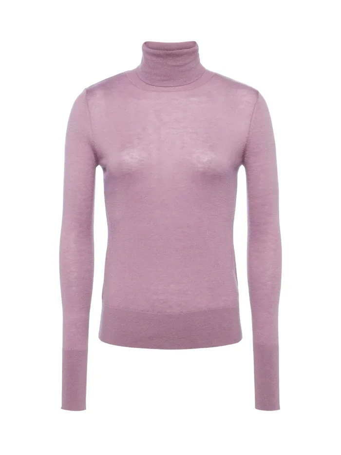 Women L039Agence Knitwear Flora Turtleneck Wisteriagold Women L039Agence Knitwear Flora Turtleneck Wisteriagold