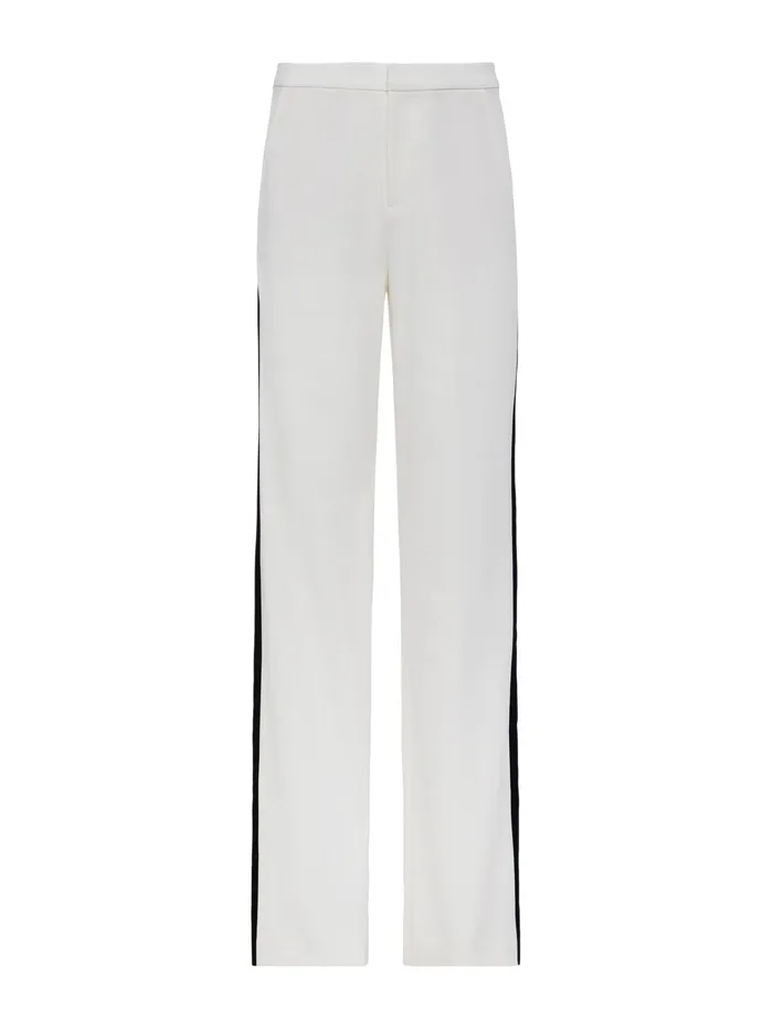 Women L039Agence Pants Livvy StraightLeg Trouser Whiteblack Women L039Agence Pants Livvy StraightLeg Trouser Whiteblack