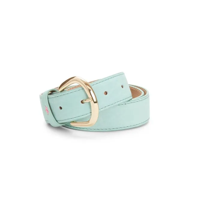 Women Leather Belt Water Blue Fratelli Rossetti Belts