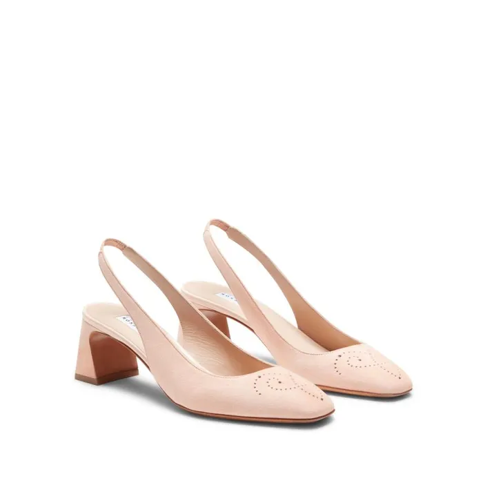 Women Leather Pumps Peach Fratelli Rossetti Dcollet Women Leather Pumps Peach Fratelli Rossetti Dcollet