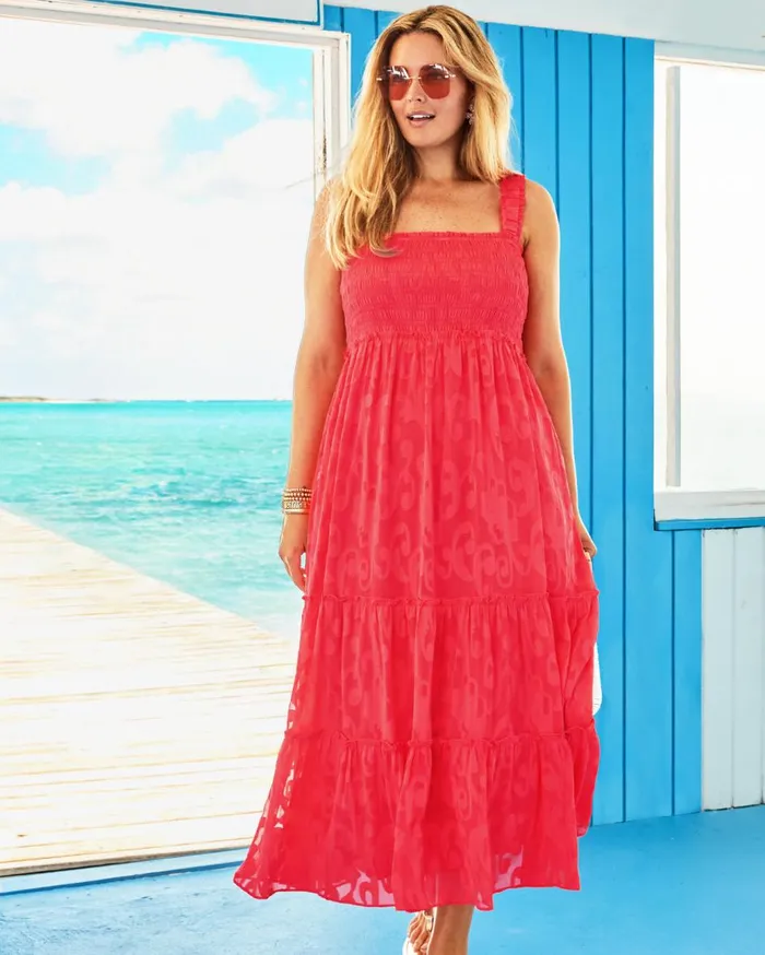 Women Lilly Pulitzer Dresses Malone Maxi Dress Las Olas Aqua Strong Current Sea Women Lilly Pulitzer Dresses Malone Maxi Dress Las Olas Aqua Strong Current Sea