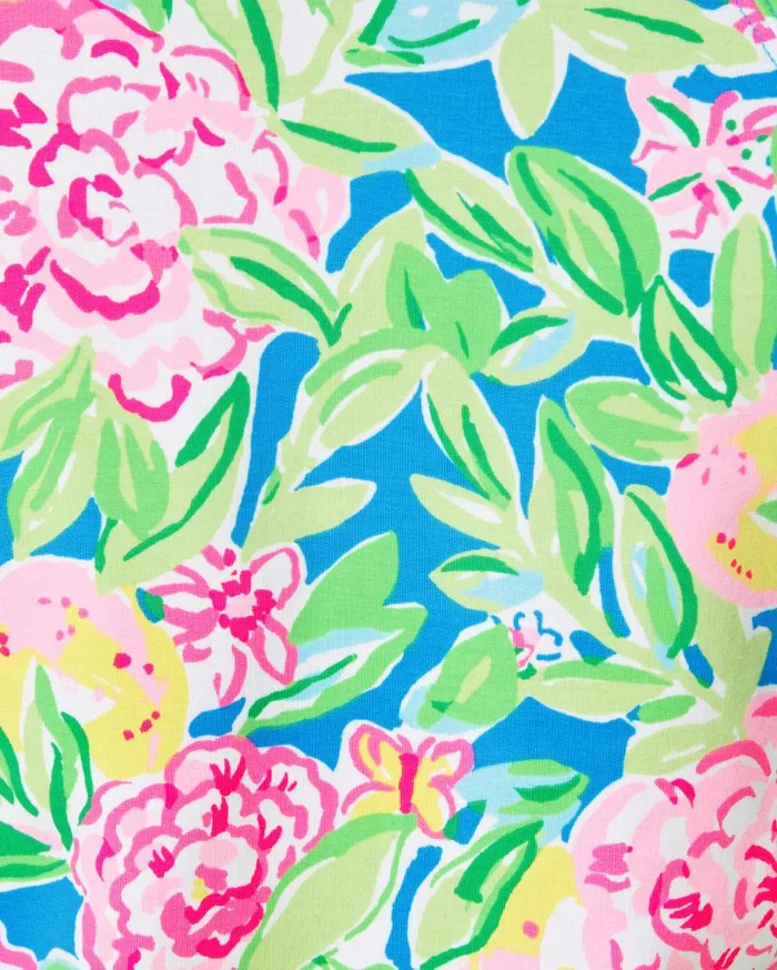 Women Lilly Pulitzer Tops UPF 50 Skipper Popover Low Tide Navy Pandarama Women Lilly Pulitzer Tops UPF 50 Skipper Popover Low Tide Navy Pandarama