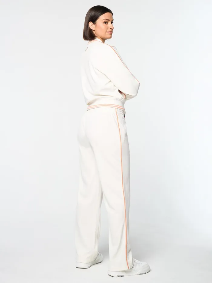Women Loungewear Sergio Tacchini Pavia Twill Track Pant Gardenia