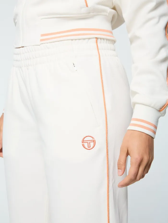 Women Loungewear Sergio Tacchini Pavia Twill Track Pant Gardenia