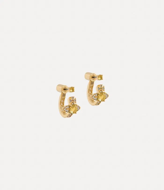 Women Maitena Earrings Goldbrandywhitecz Vivienne Westwood Earrings Women Maitena Earrings Goldbrandywhitecz Vivienne Westwood Earrings