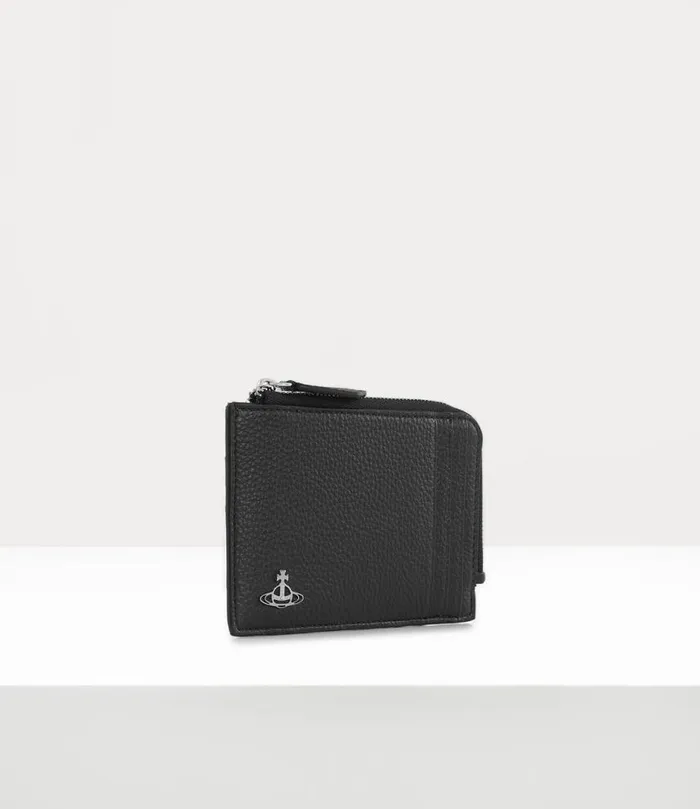 Women Medium Card Holder With Zip Black Vivienne Westwood Wallets And Purses Women Medium Card Holder With Zip Black Vivienne Westwood Wallets And Purses