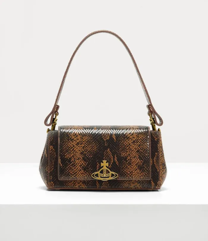 Women Medium Hazel Handbag Tan Vivienne Westwood The Hazel