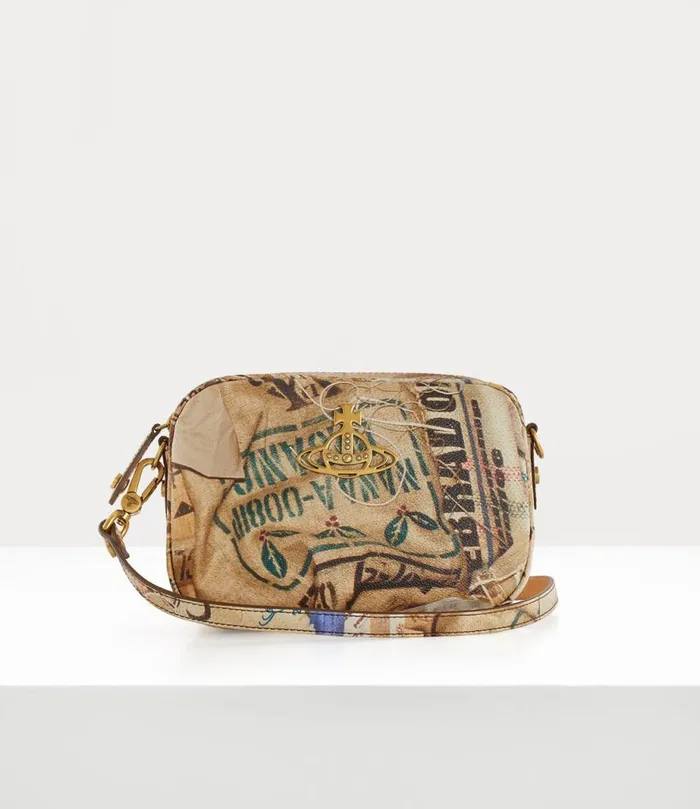 WomenMen Anna Camera Bag Rubbishprint Vivienne Westwood Crossbody Bags