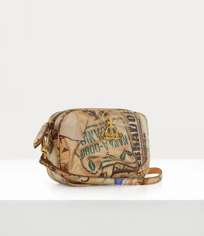 WomenMen Anna Camera Bag Rubbishprint Vivienne Westwood Crossbody Bags