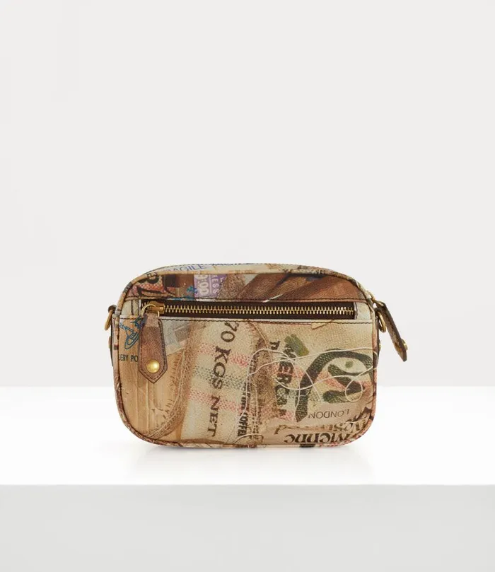 WomenMen Anna Camera Bag Rubbishprint Vivienne Westwood Crossbody Bags
