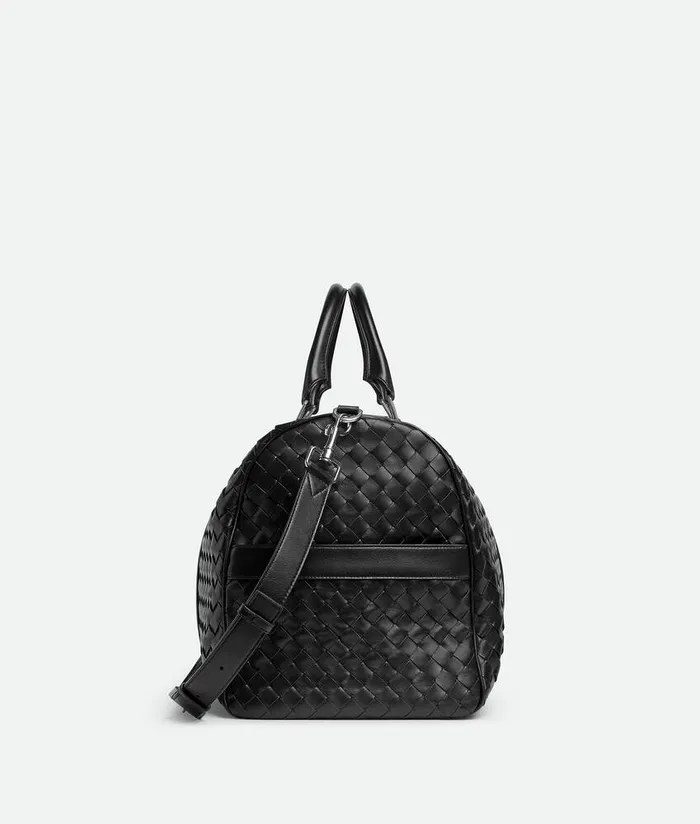 WomenMen Bottega Veneta Travel Bags Cabin Duffle Black