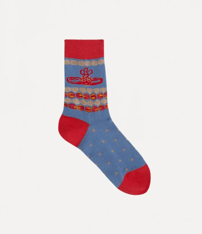WomenMen Menso Sock Lightblue Vivienne Westwood Socks And Tights WomenMen Menso Sock Lightblue Vivienne Westwood Socks And Tights