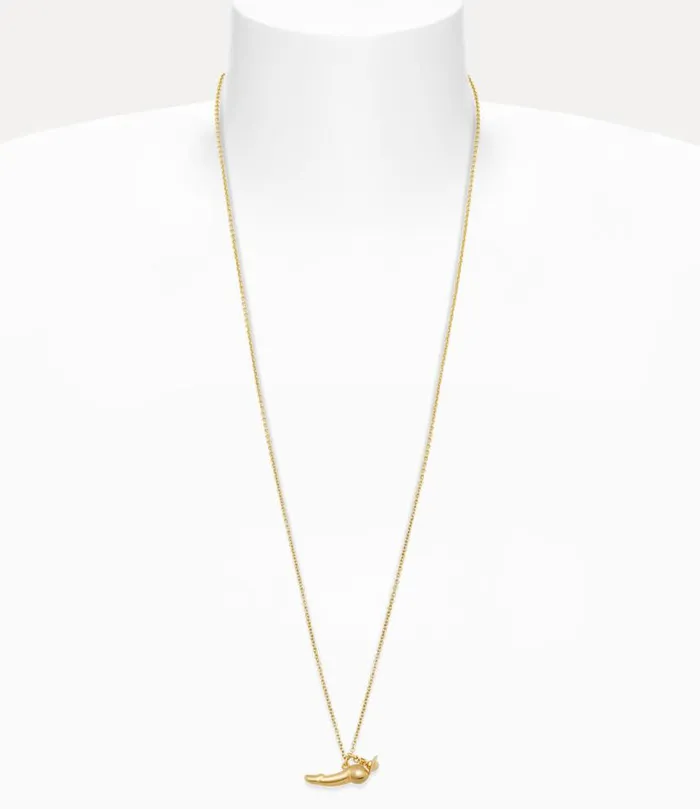 WomenMen Penis Pendant Necklace Gold Vivienne Westwood Necklaces