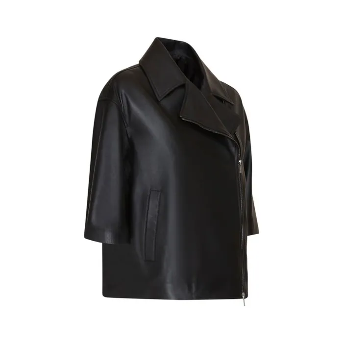 Women Nappa Leather Cape Black Fratelli Rossetti View All Women Nappa Leather Cape Black Fratelli Rossetti View All