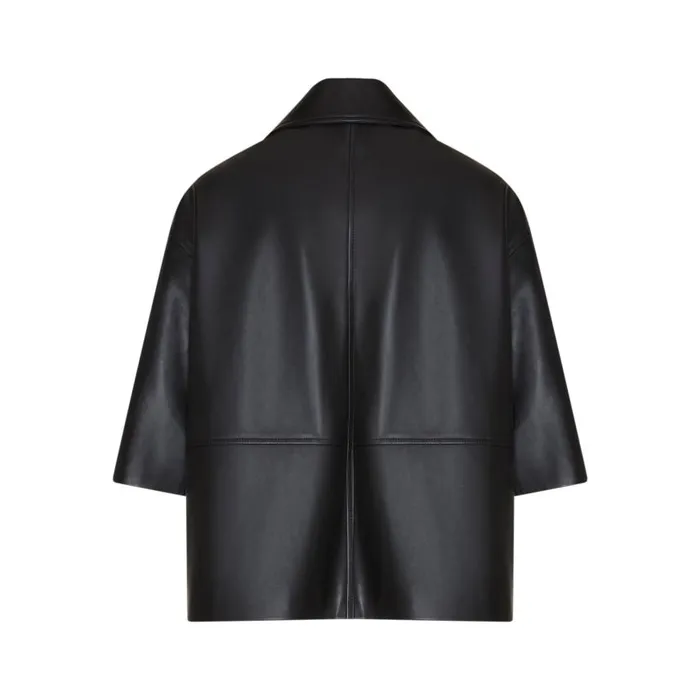 Women Nappa Leather Cape Black Fratelli Rossetti View All Women Nappa Leather Cape Black Fratelli Rossetti View All