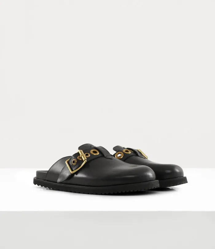 Women New Oz Clogs Black Vivienne Westwood Flats Women New Oz Clogs Black Vivienne Westwood Flats